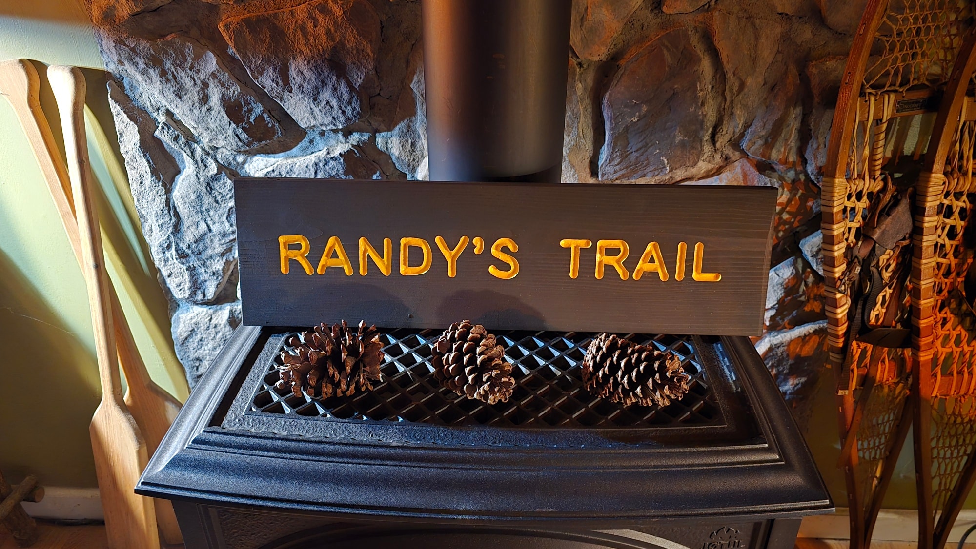 Adirondack - An Adk family asked me to create a trail sign for a ...