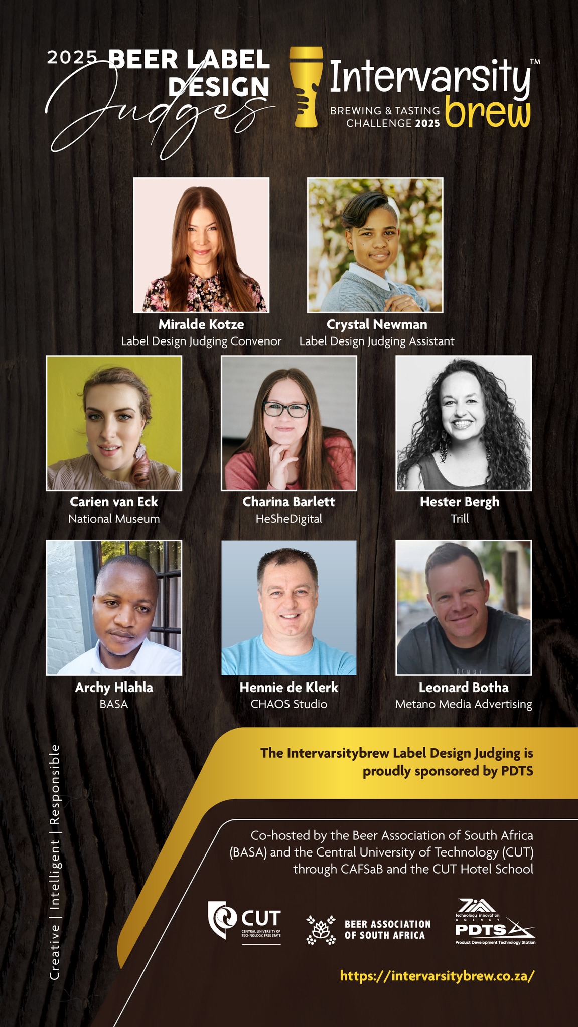 PDTS - Introducing the Panel of Judges for Intervarsitybrew™ 2025 Beer ...