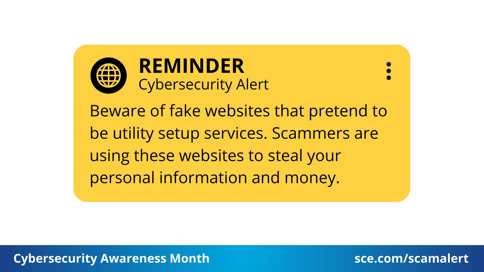 🚨 Beware of fake SCE... - Southern California Edison (SCE) | Facebook