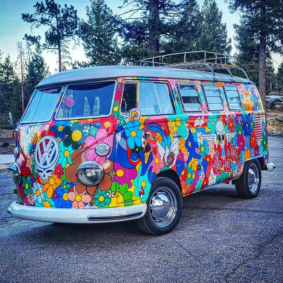 Grateful dead vw bus design available