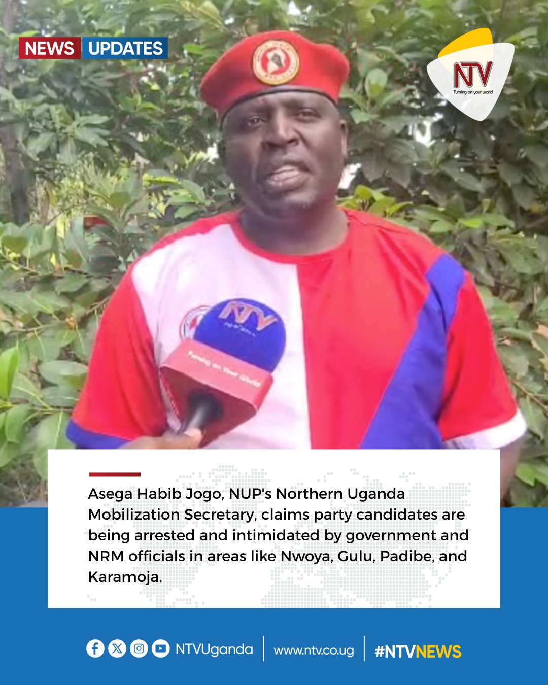 NTV Uganda - UPDATE: Asega Habib Jogo, Northern Uganda... | Facebook