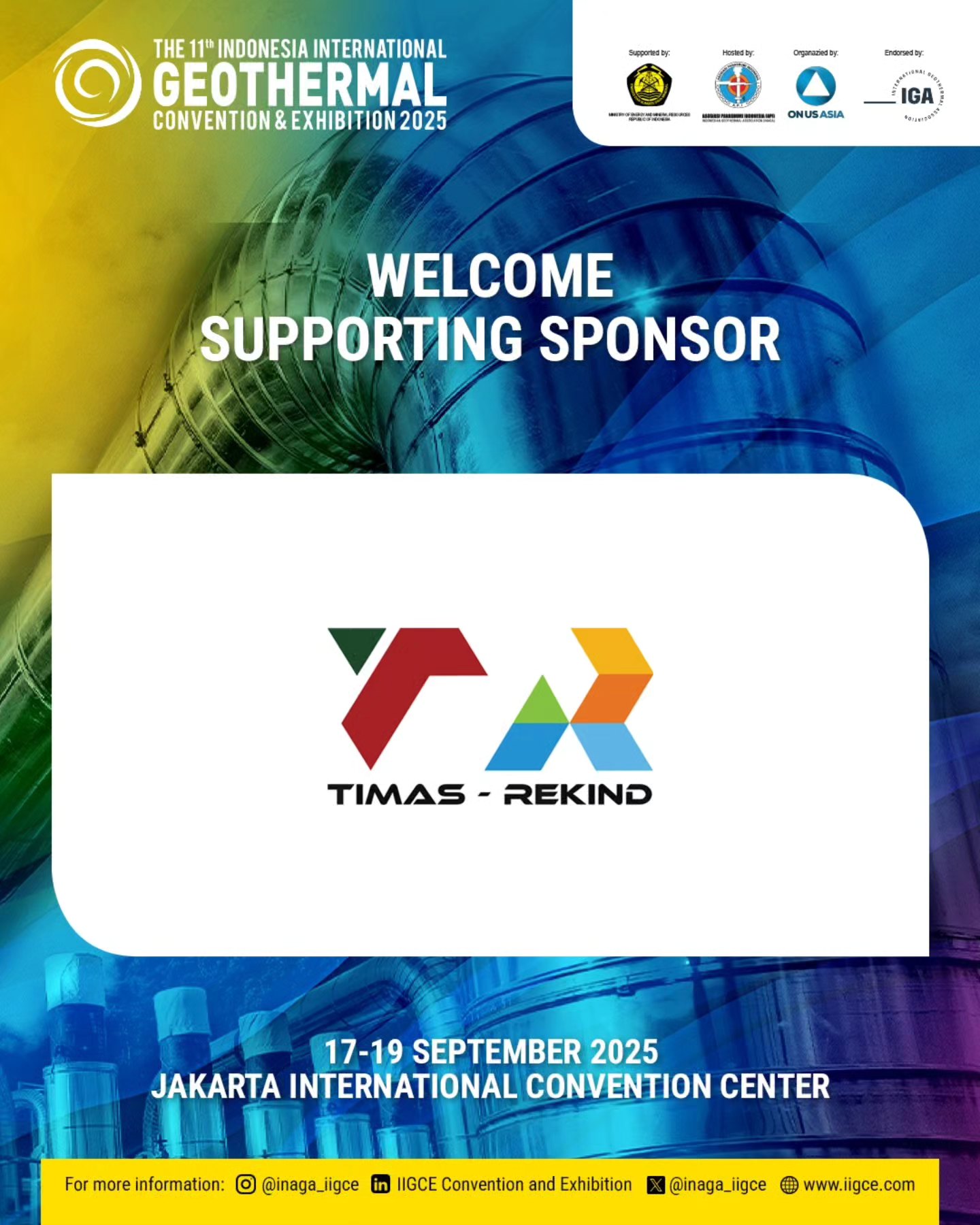 IIGCE - We are excited to welcome JO Timas Suplindo - Rekayasa Industri ...