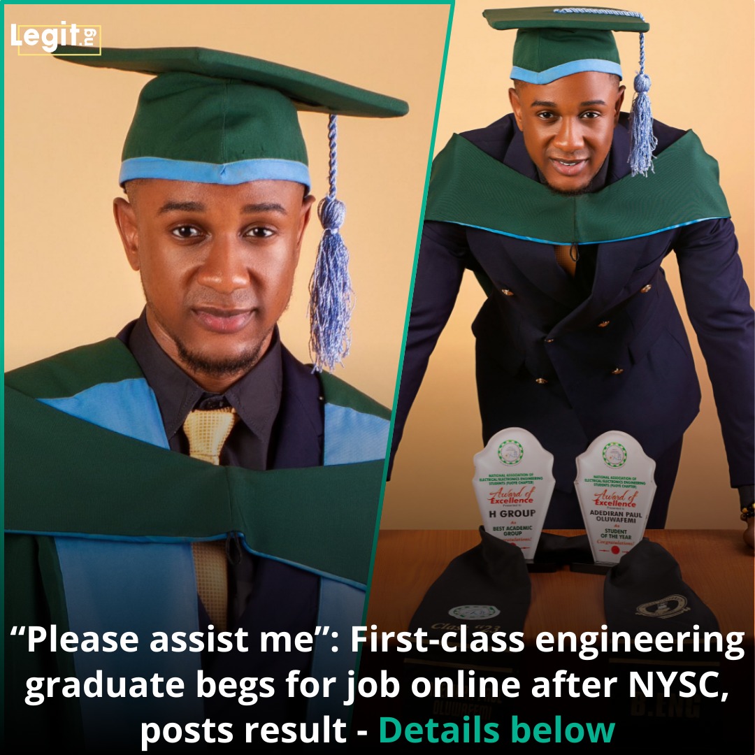 Legit.ng - A first-class engineering graduate trends after... | Facebook