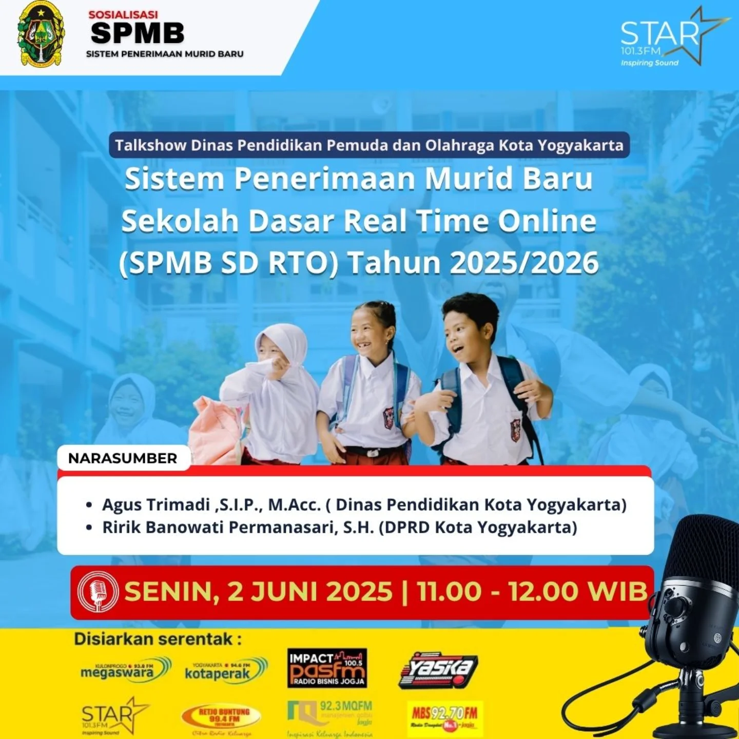 Star - Seperti apa sistem penerimaan murid baru SD Real time online di ...