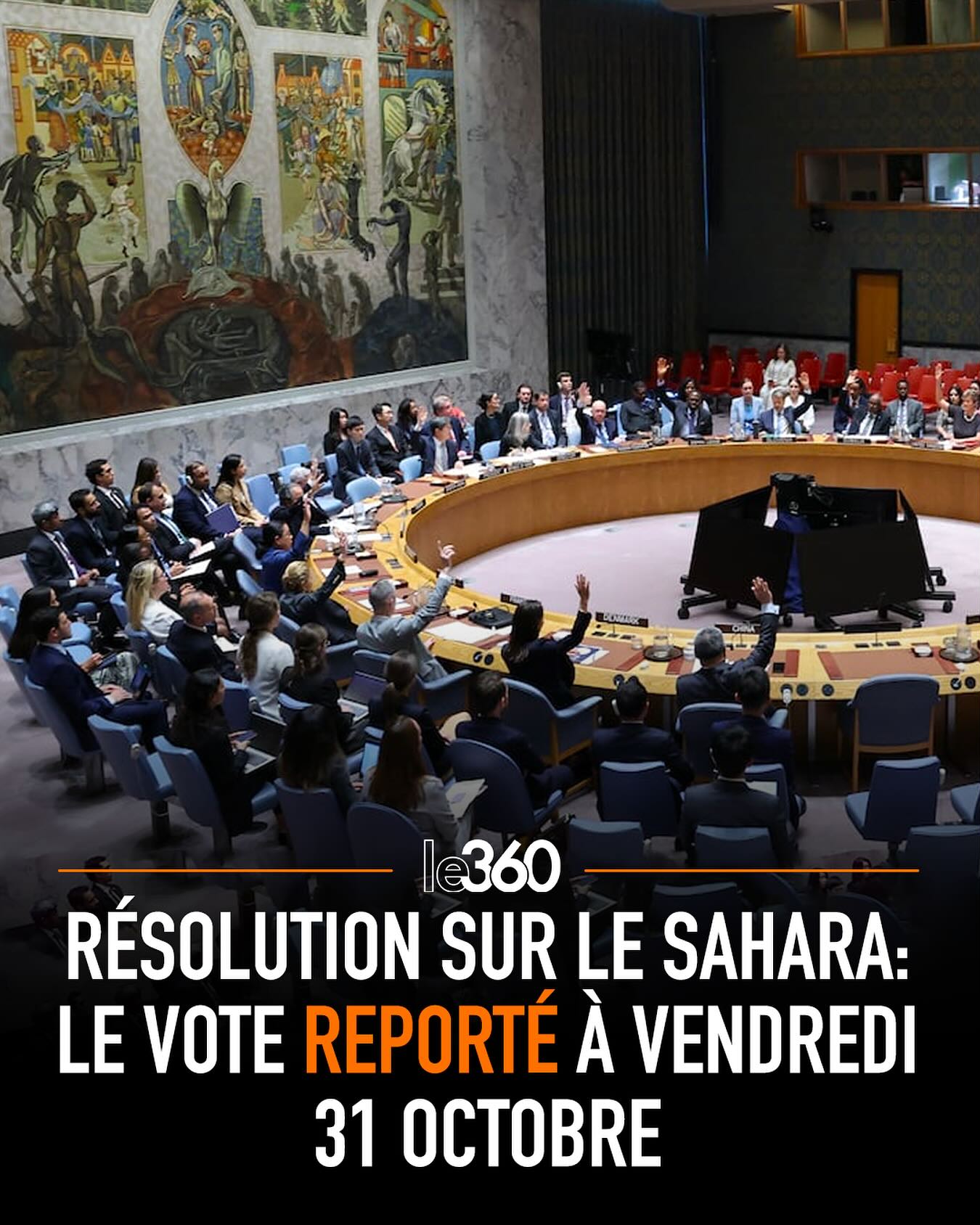 Le360 - 🇲🇦🇺🇳 Le vote au Conseil de sécurité de l’ONU de la... | Facebook
