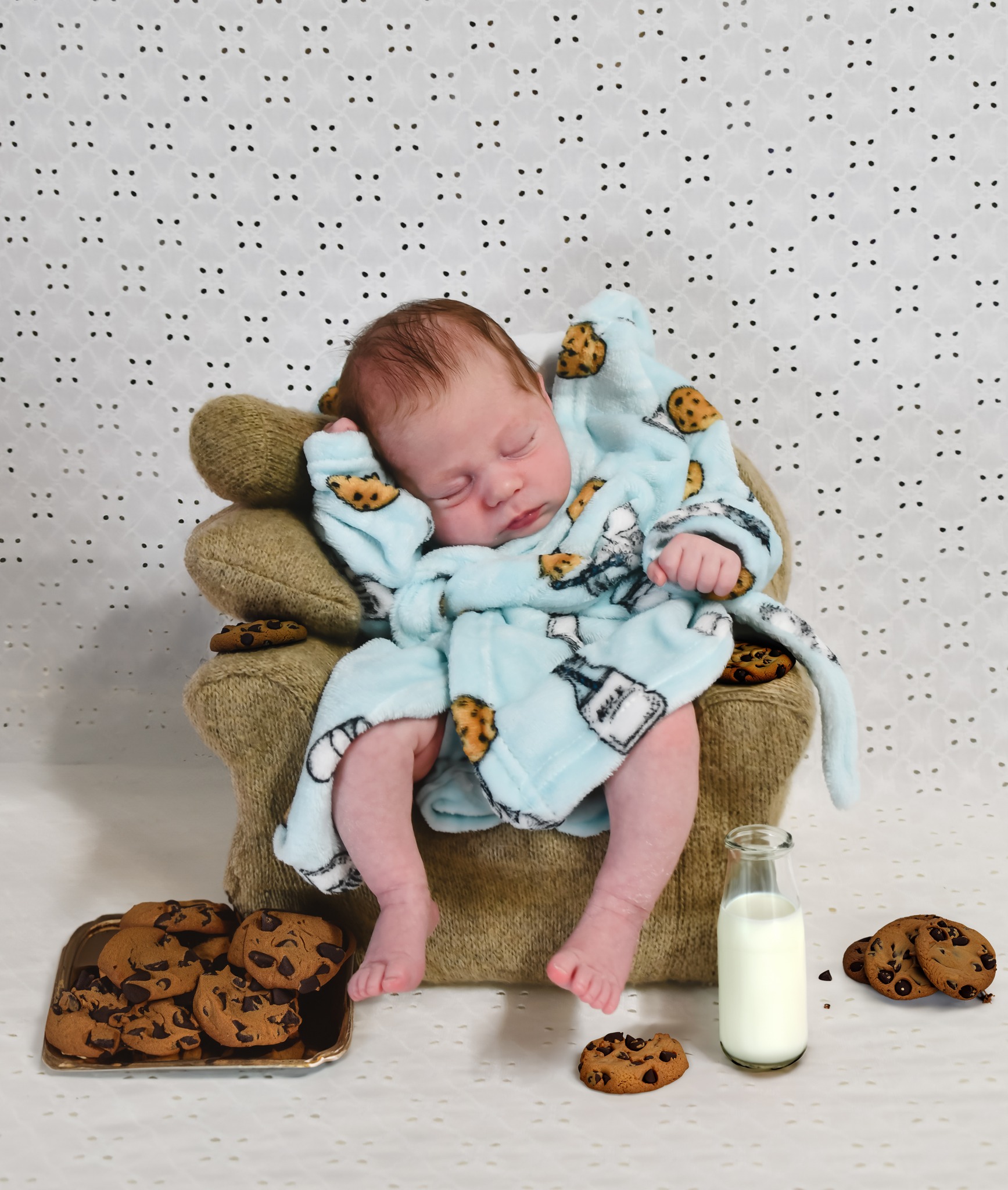 Stacy - When mom brought this adorable little cookie and milk robe for ...