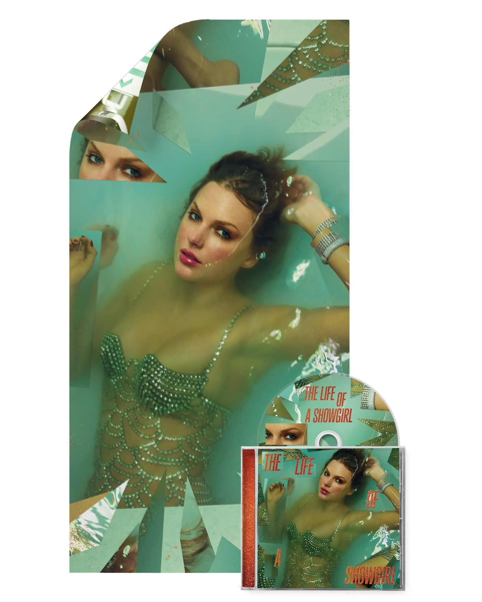 Where to find Taylor Swift's 'The Life of a Showgirl' deluxe CD set?