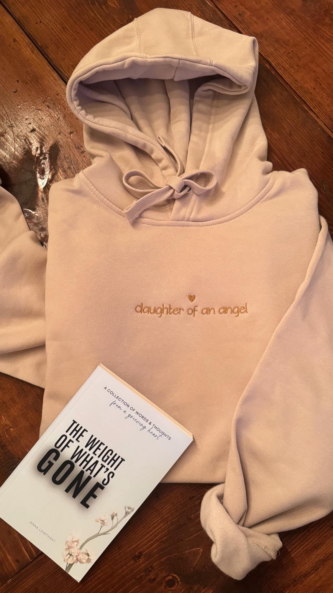 Embroidered Daughter Of An Angel Hoodie ?www.daughterofanangel.com