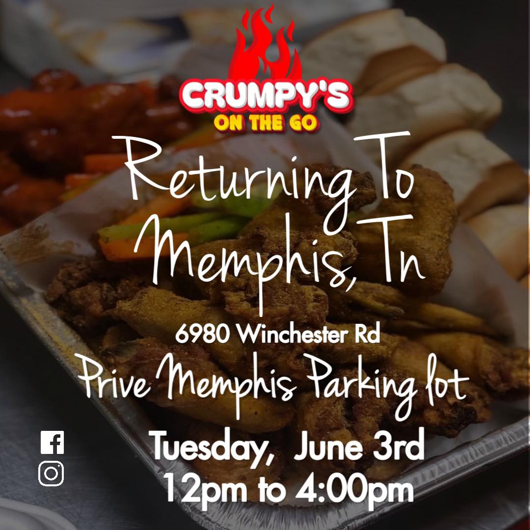️M E M P H I S ️ We will be back... - Crumpy's On the Go | Facebook