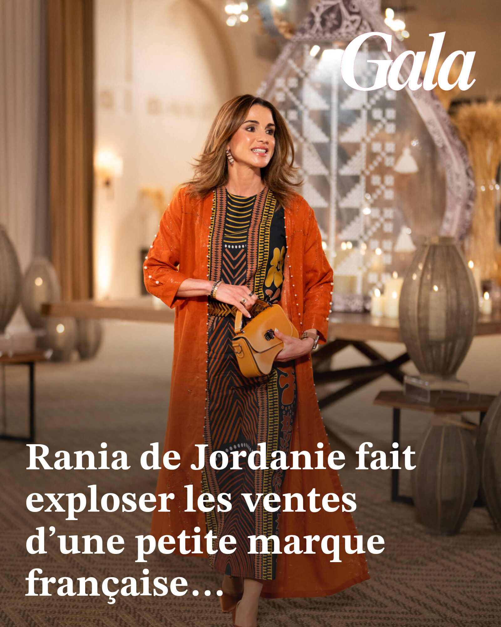 Gala - Rania de Jordanie fait exploser les ventes d’une... | Facebook