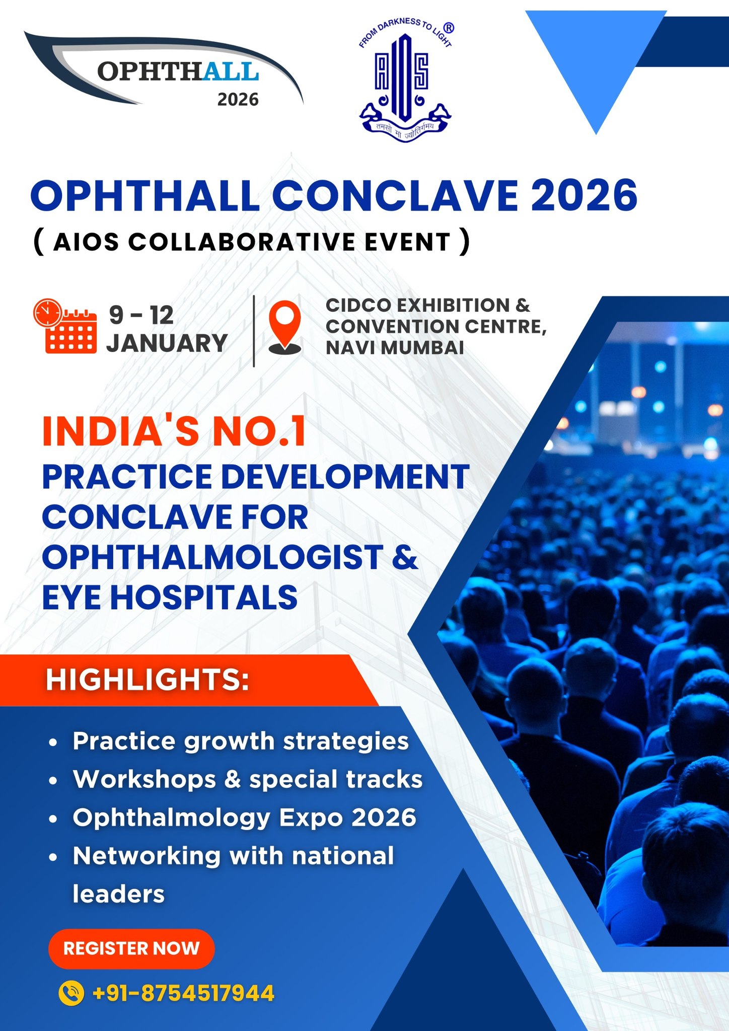 IIOO - 📣 Ophthall Conclave 2026 – 8th Edition 📅 9–12 January 2026 📍 ...