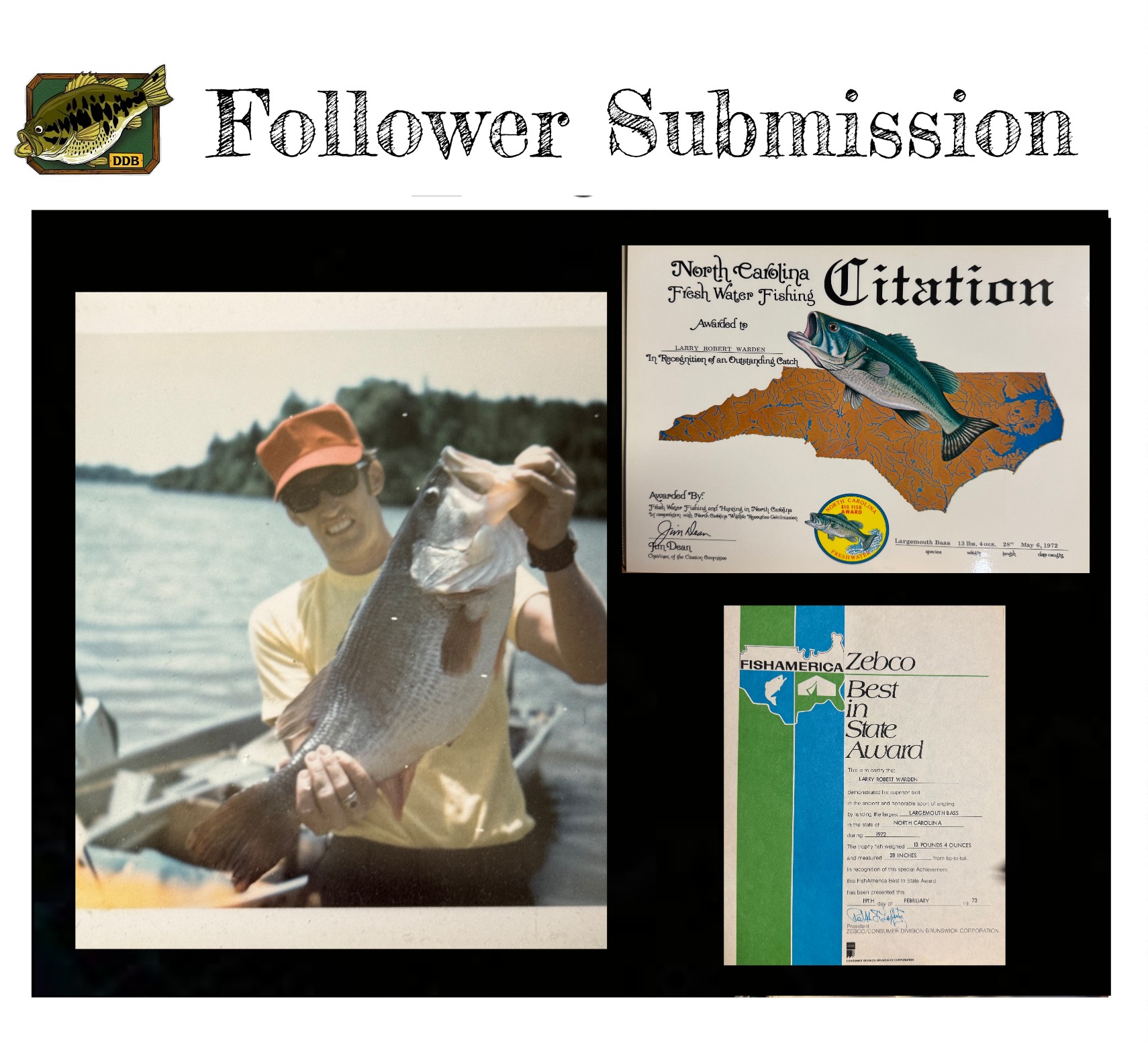 Double - This one dates all the way back to May 6th, 1972 @ Lake Thom-a ...