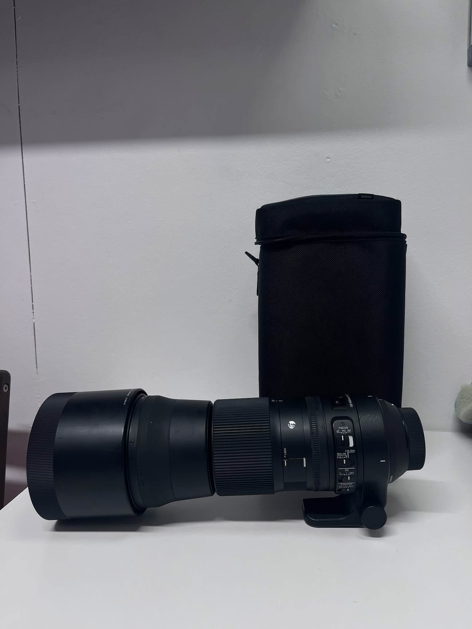 14.5x35cm Padded Lens Pouch Case For Tamron/Sigma 150-600mm & Nikon 200-500mm Lenses 3 thumbnail image