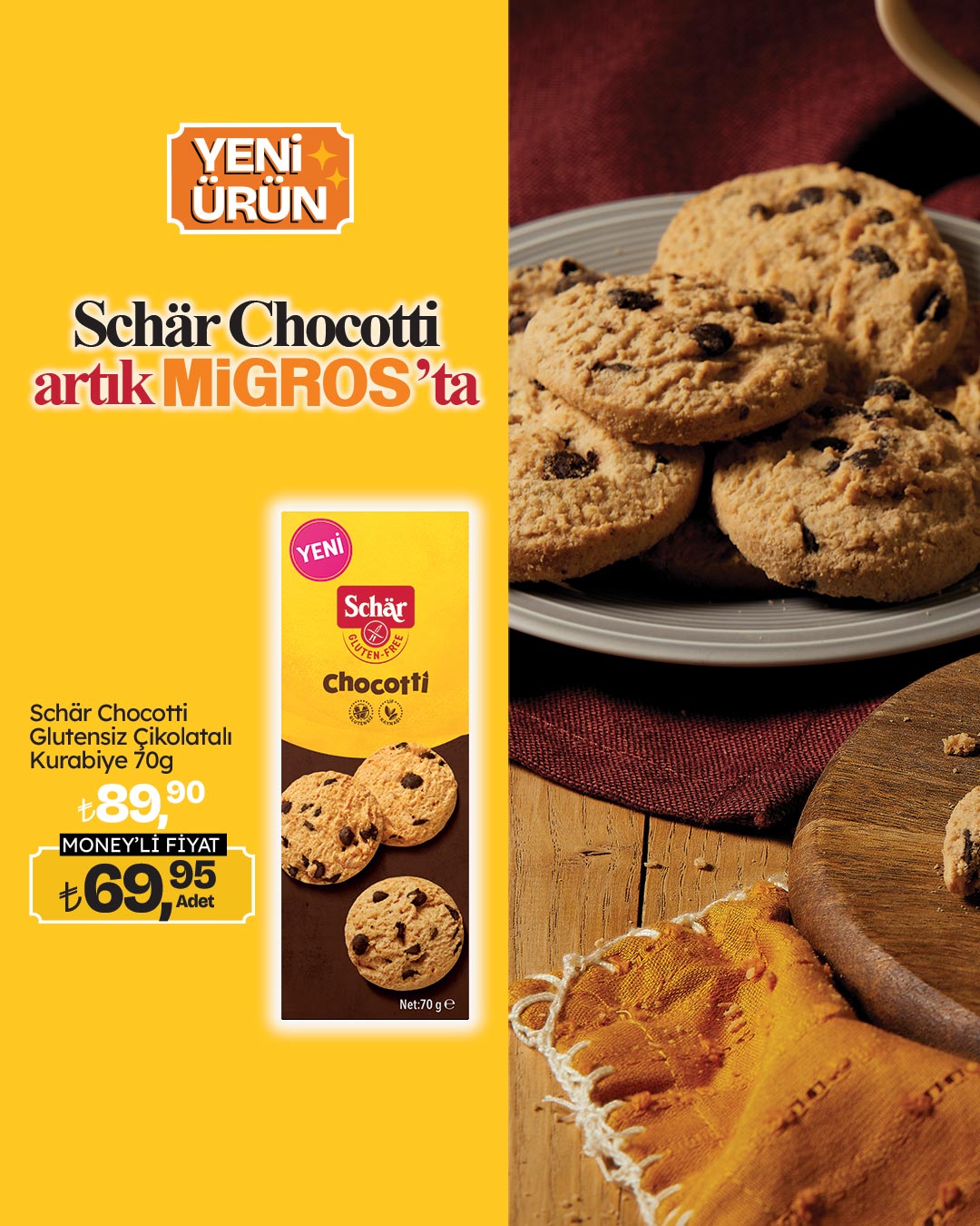 Schär - Chocotti severlere müjde! Sevilen çikolata parçacıklı lezzet ...