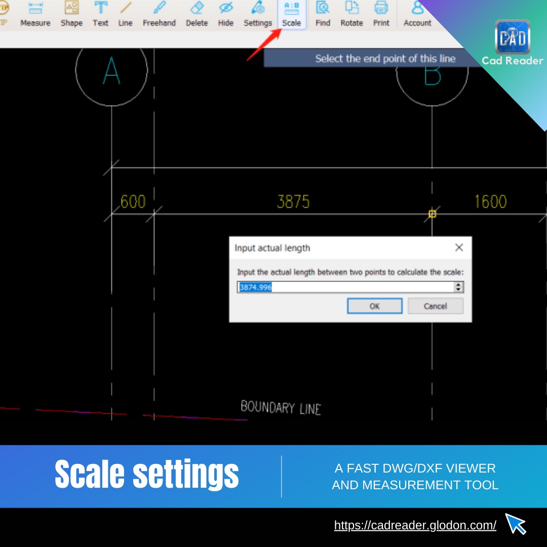 CAD Reader - How to use the “Scale settings” in...