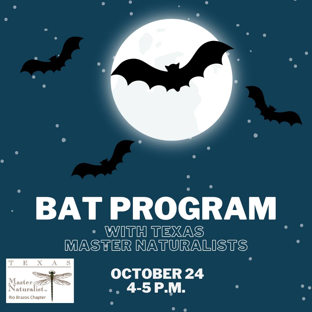 Burleson - Going batty! Join us for a Bat Program with the Texas Master ...