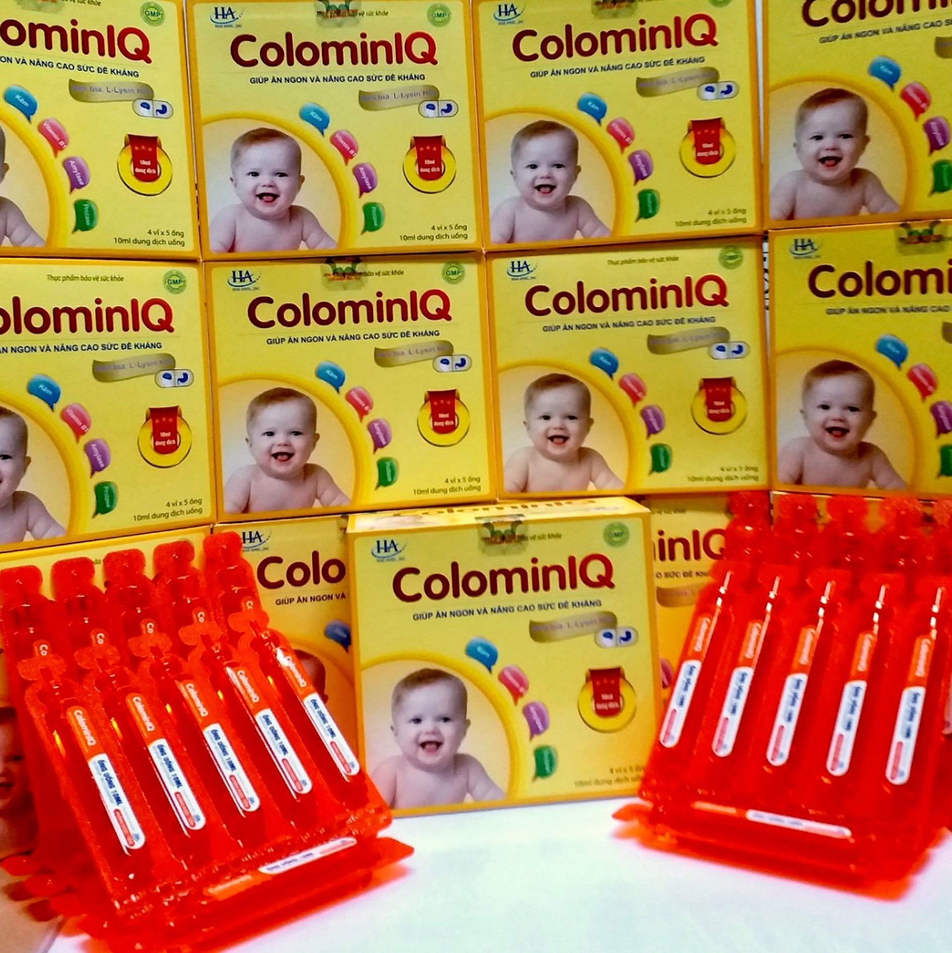 Colomin IQ - Tăng sức đề kháng cho bé yêu - Home