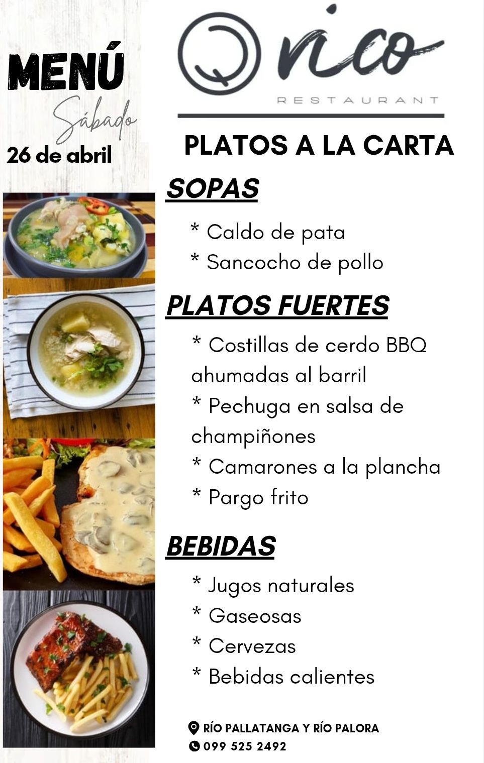 Q'Rico Restaurant | Ambato