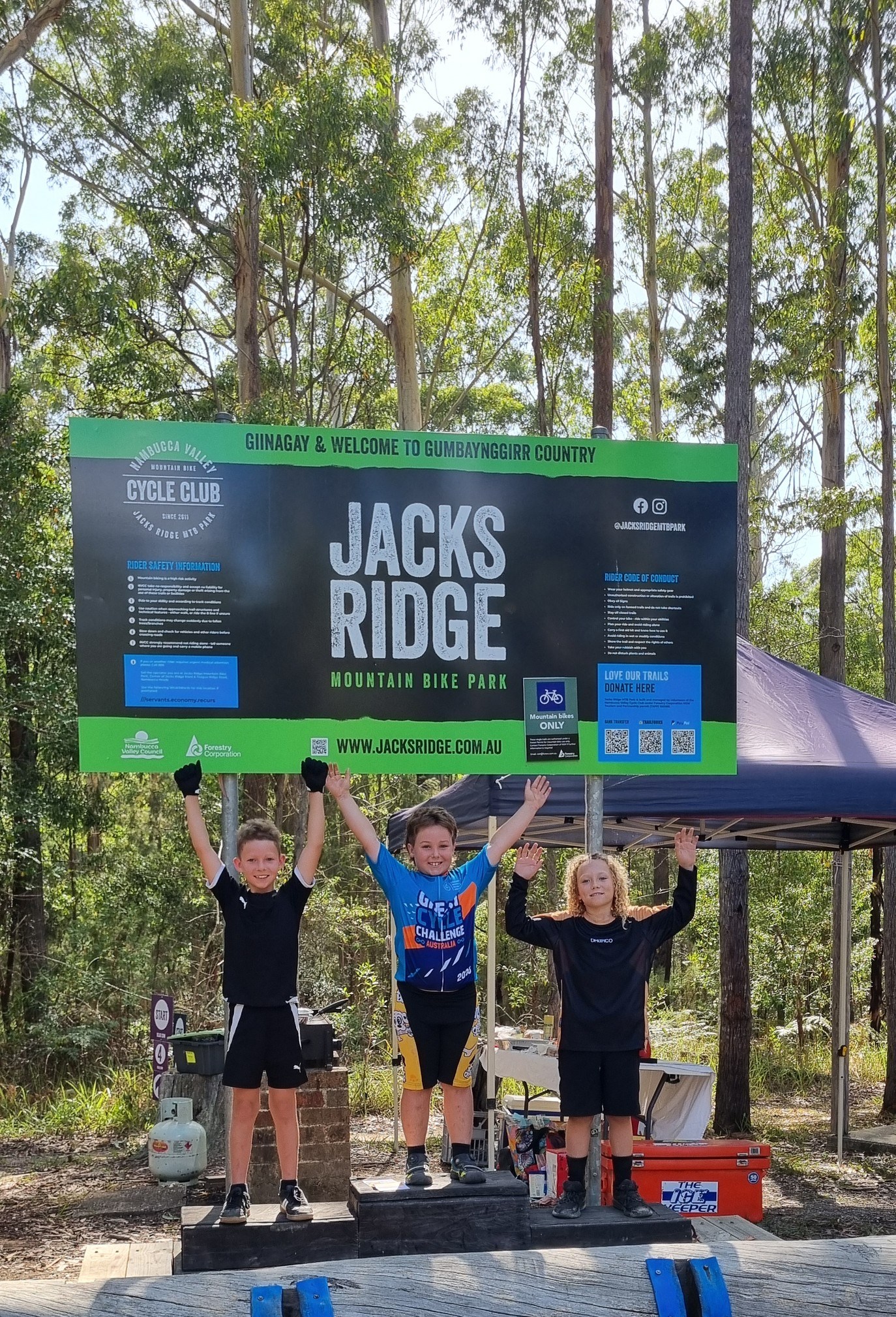 Race day podiums - it was... - Jacks Ridge Mountain Bike Park | Facebook