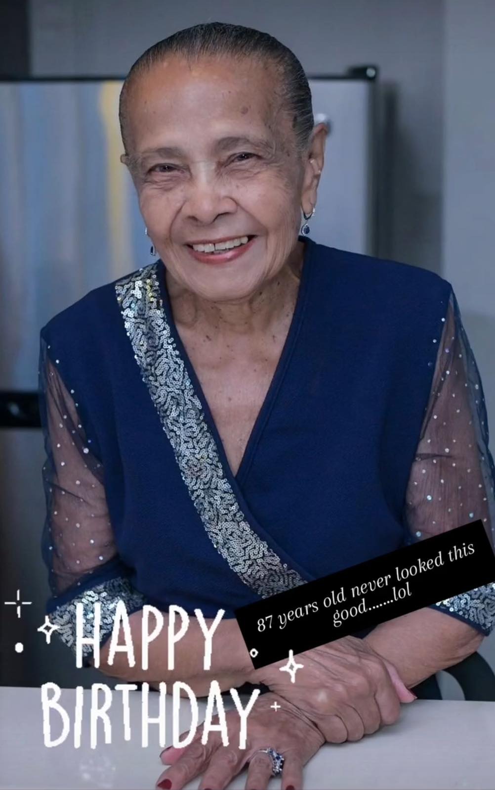 Ramon - Please join me in Wishing my Mother a Very Happy 87th Birthday ...