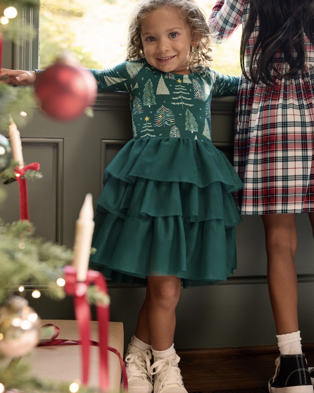 size 3 christmas dress Maoluo Vintage Girl Winter Green Smocked 2 4 5 6 8 10 12 Years Toddler Kids Birthday Smock Clothes : Clothing, Shoes & Jewelry William Black Tie Options for Size:9.0W like look