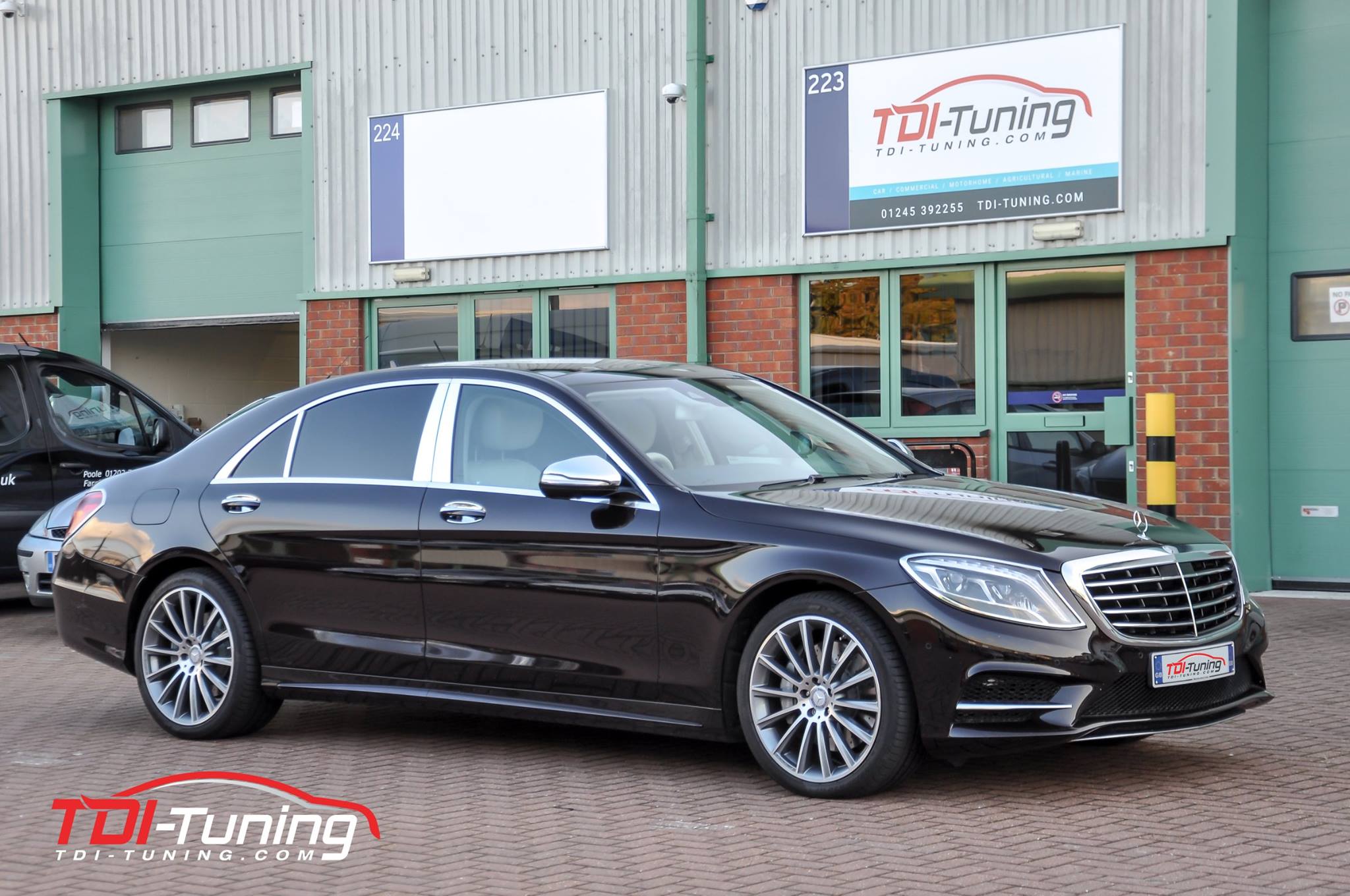 This stunning Mercedes C63 AMG was recently brought to our head 