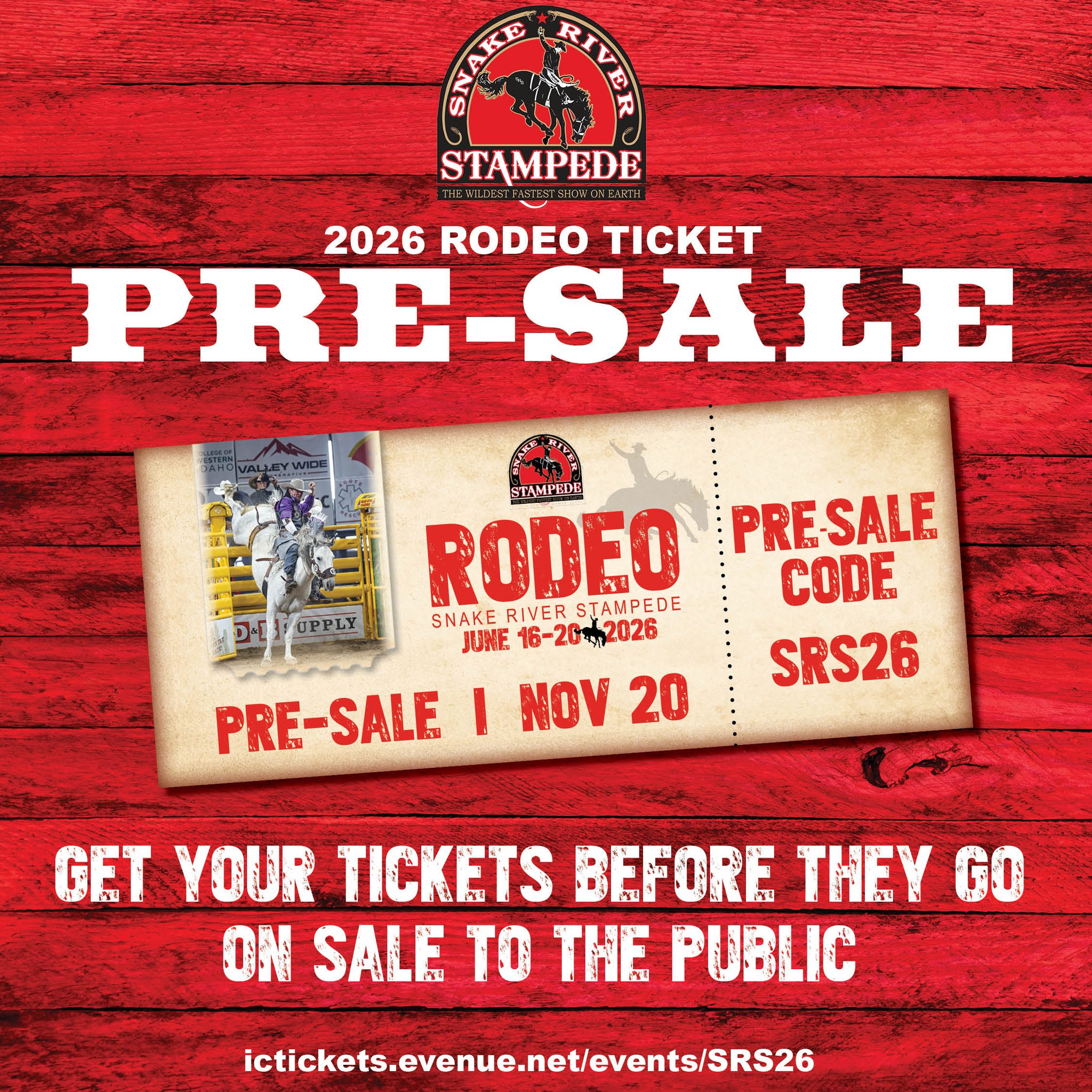 Snake River Stampede added a new... - Snake River Stampede