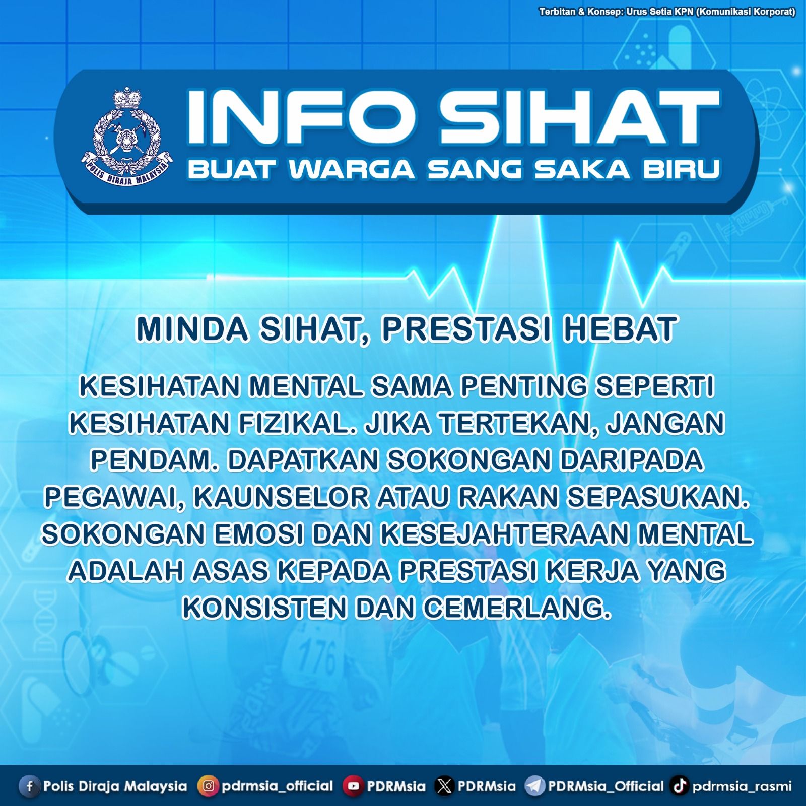 Polis - INFO SIHAT BUAT WARGA SANG SAKA BIRU Tip kesihatan #40. Jangan ...