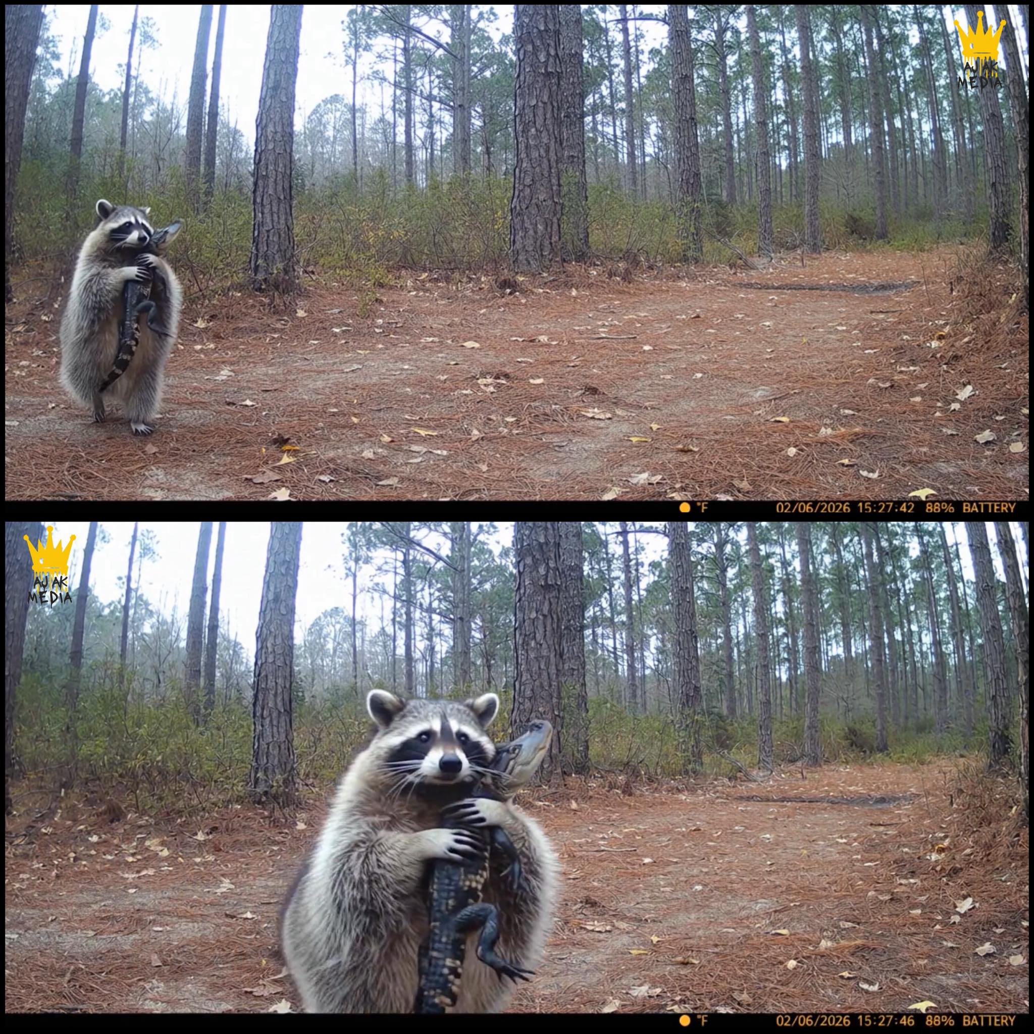 StoryTime - A raccoon is going viral after a trail camera... | Facebook