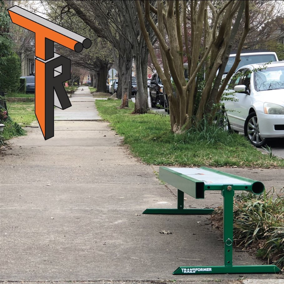 The world is your skatepark with this... - Transformer Rails