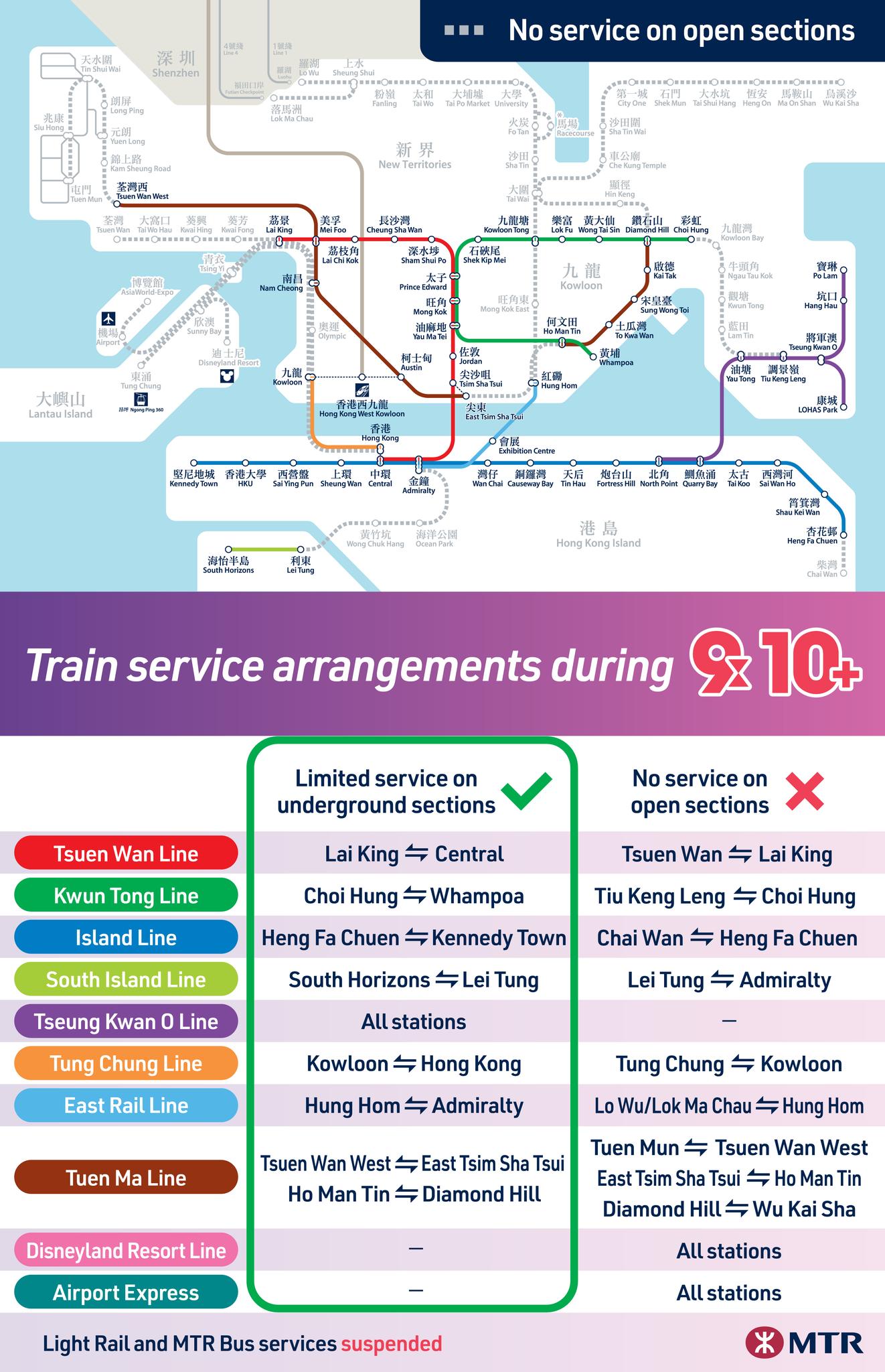 Hong - Super Typhoon #Ragasa: Hong Kong MTR suspensions in the event of ...
