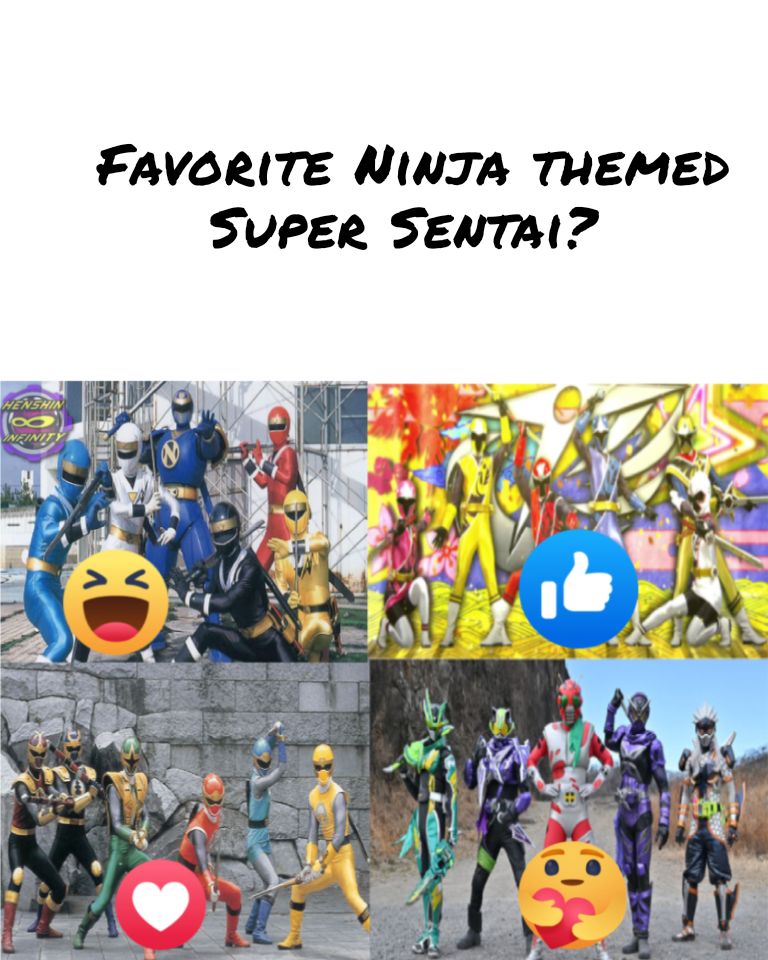SkyRider] Favorite Ninja themed season of Super Sentai? 😆 For