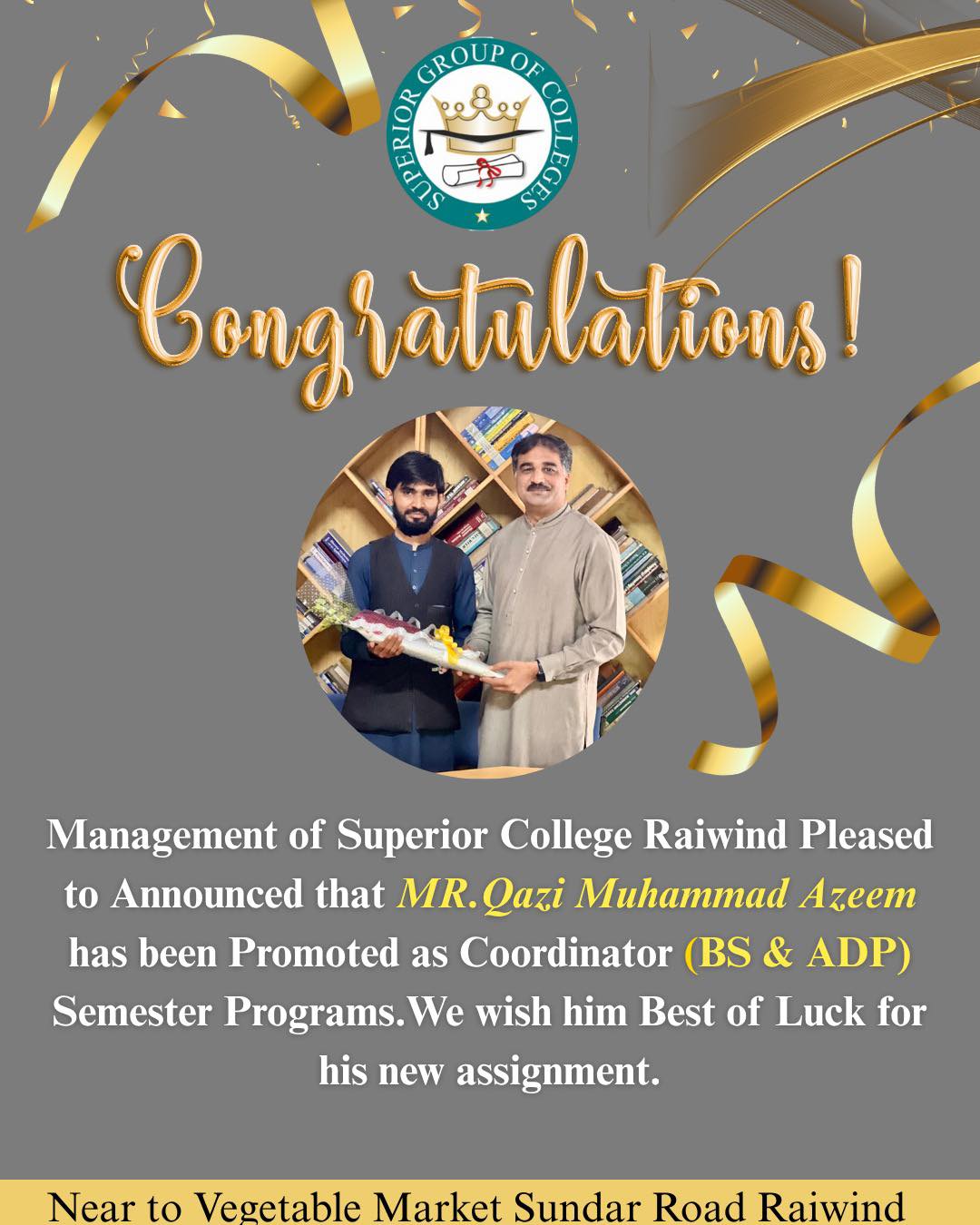 Superior College Raiwind added... - Superior College Raiwind