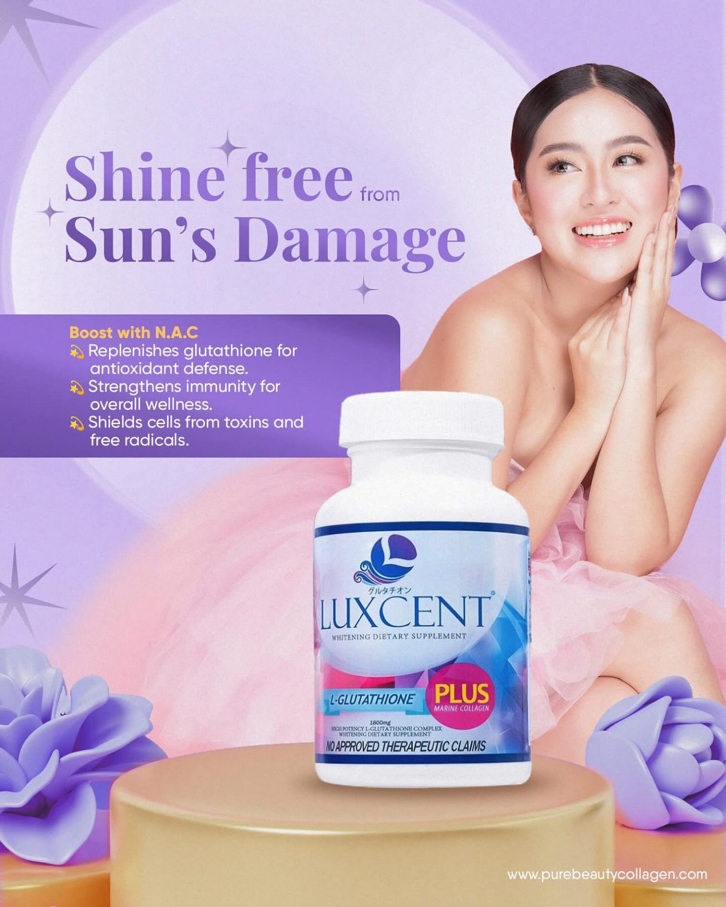 luxcent glutathione canada Keep calm and block sun damage with Glutathione! ☀️🛡️ Enriched with N-Acetyl Cysteine, it supports your skin's natural defenses for a brighter, glowing look ✨. 🛒 “Your beauty must-haves are waiting! desert-palms-emu-ranch Buy BPC-157 Online | SIZE (VARIANT):60 capsules