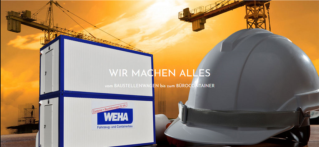 Weha Baustellenwagen Und Container Industrial Company Facebook