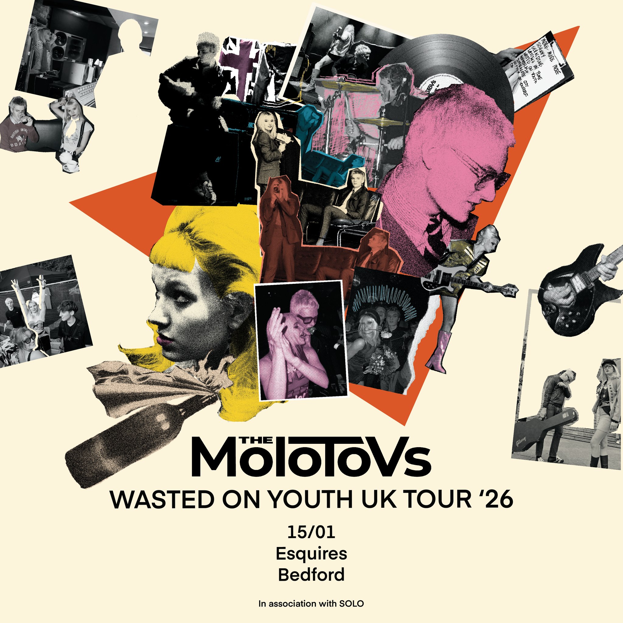 We're pleased to announce that The Molotovs will be supporting on