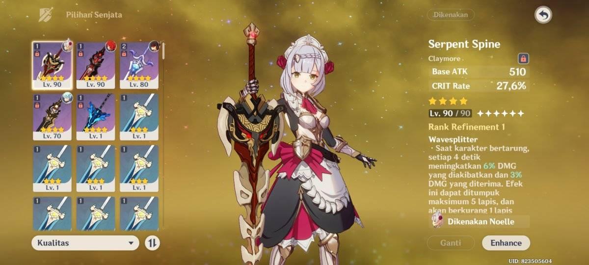 Genshin Impact Indonesia Official | #gi_ask #gi_build #gi_noelle Kira2 ...