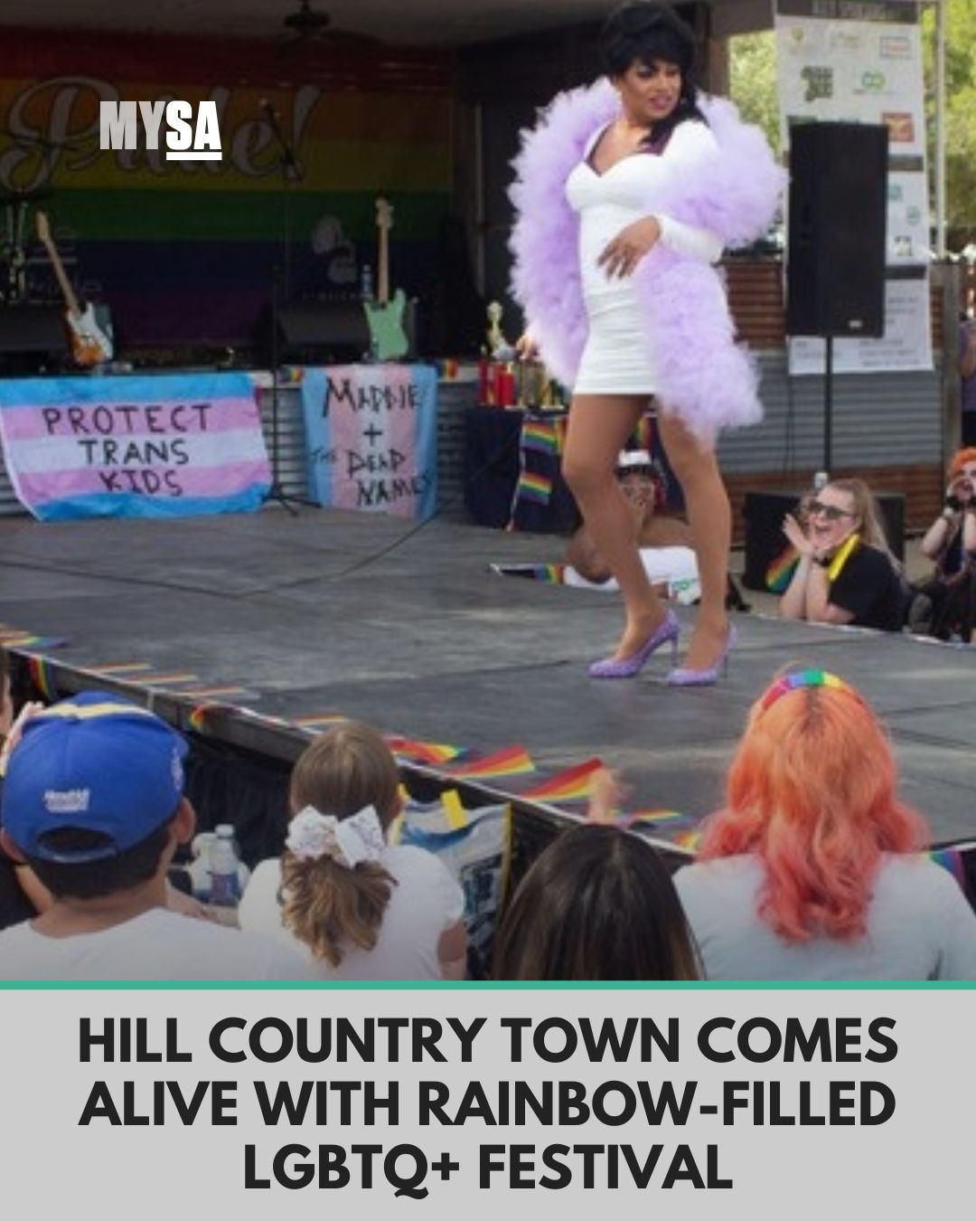MySA - 🏳️‍🌈 This year's New Braunfels pride festival... | Facebook