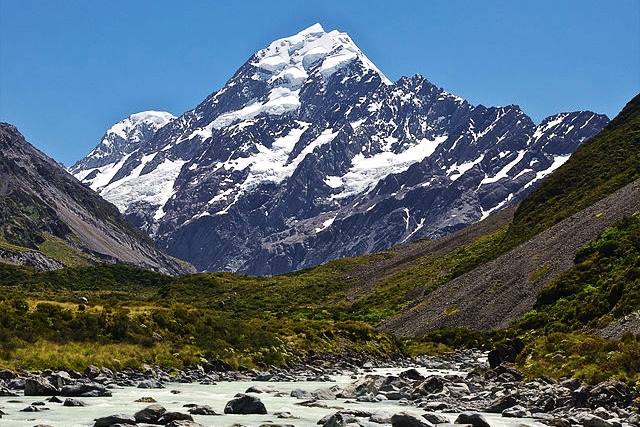 สำรวจโลก - Mount Cook 1 ใน 10 ภูเขาที่สวยที่สุดในโลก Mount Cook เป็น ...