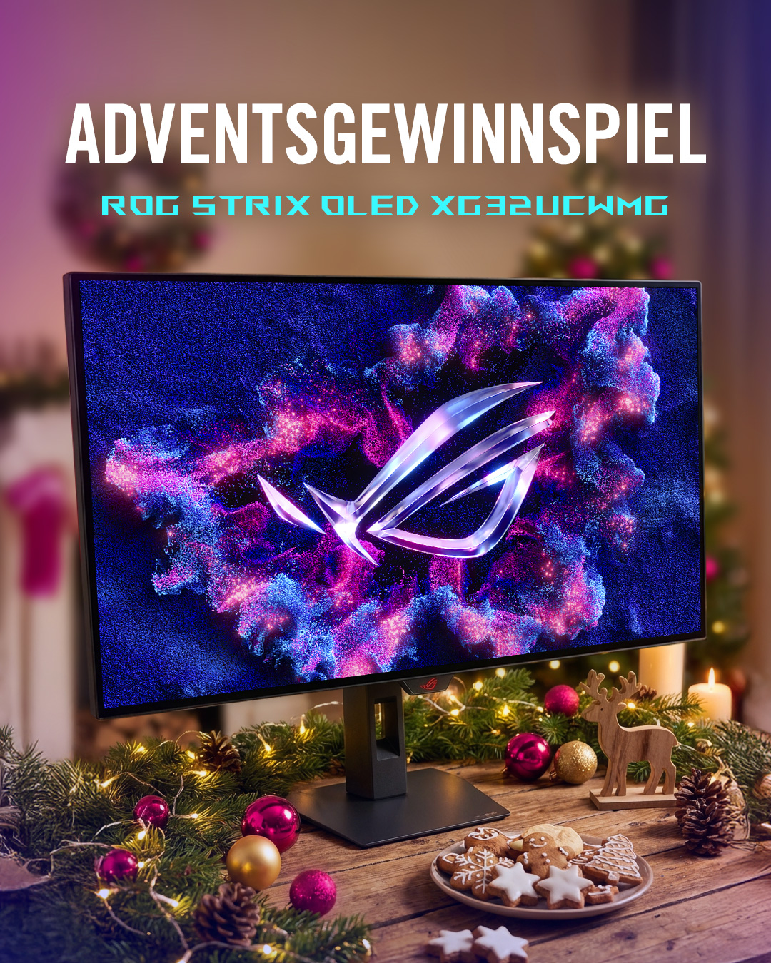 ASUS - 🎄 #GiveawaySeason 🎮 Unter allen ROG Fans verlosen wir den ROG ...