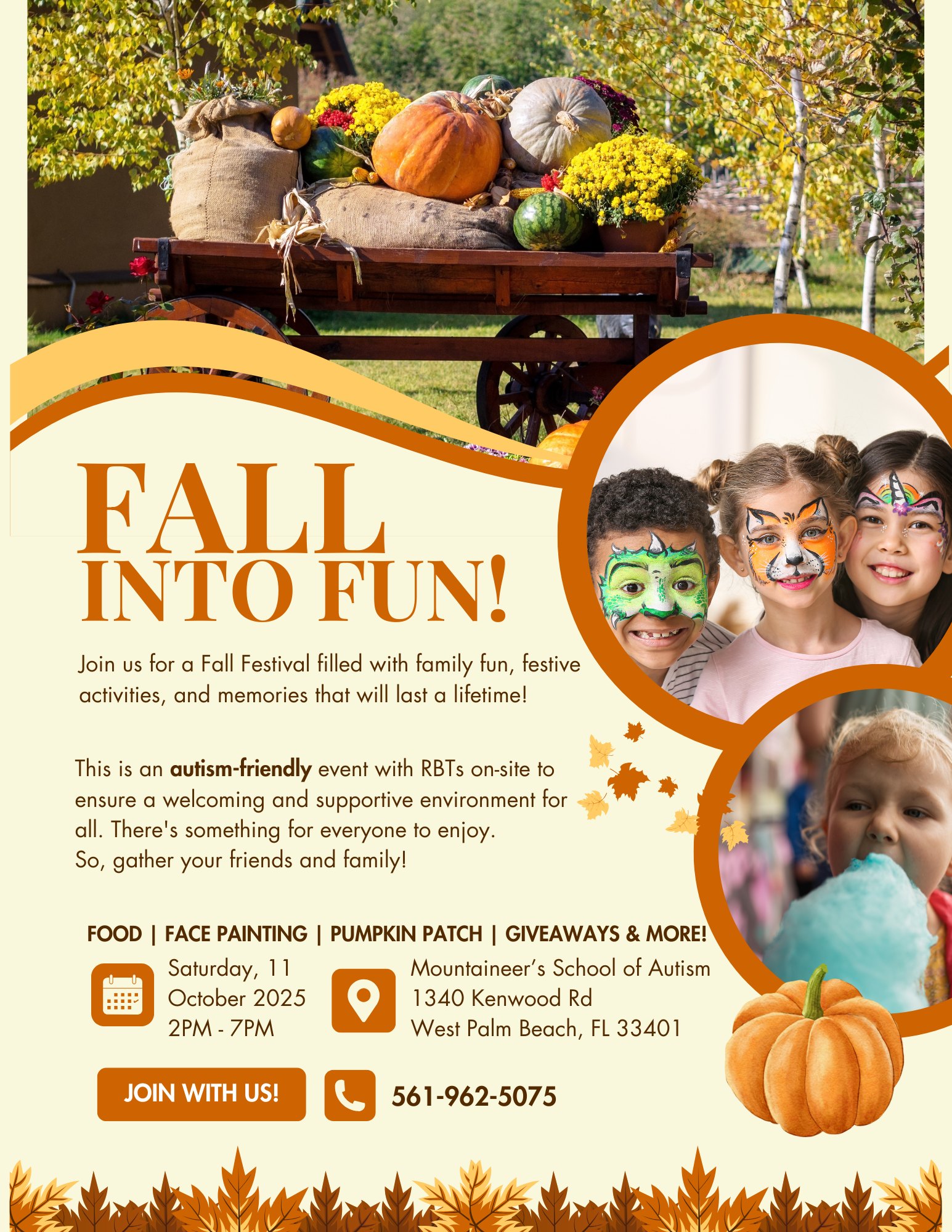 Fall Into Fun Festival (Indoor & Outdoor Event)
