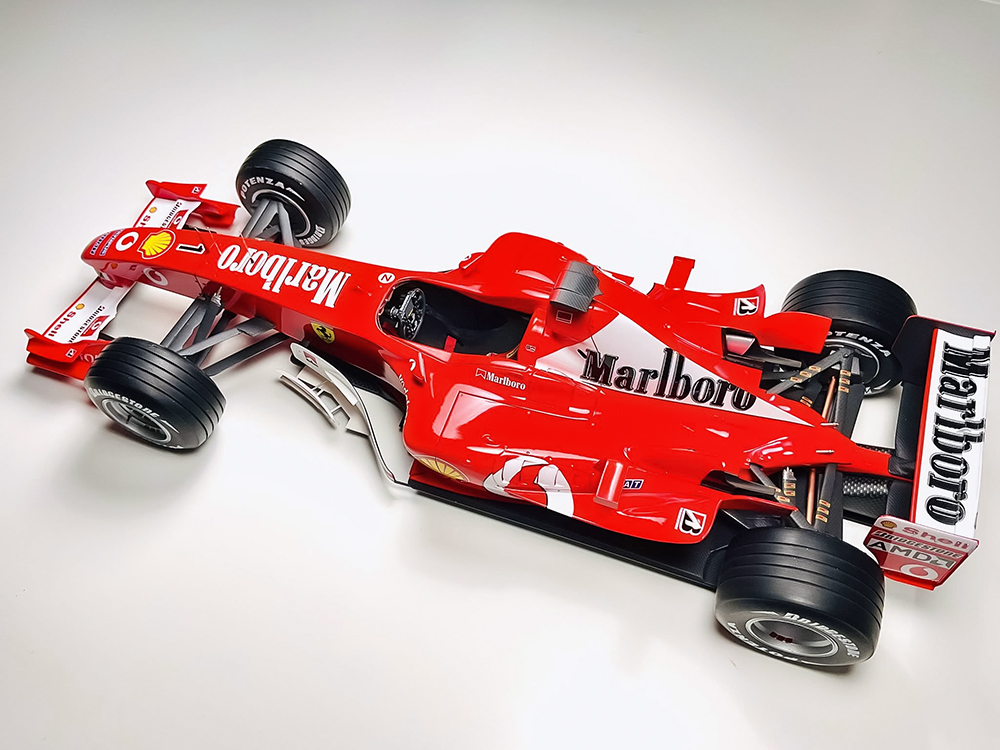 1/12th scale Ferrari F2003-GA model car