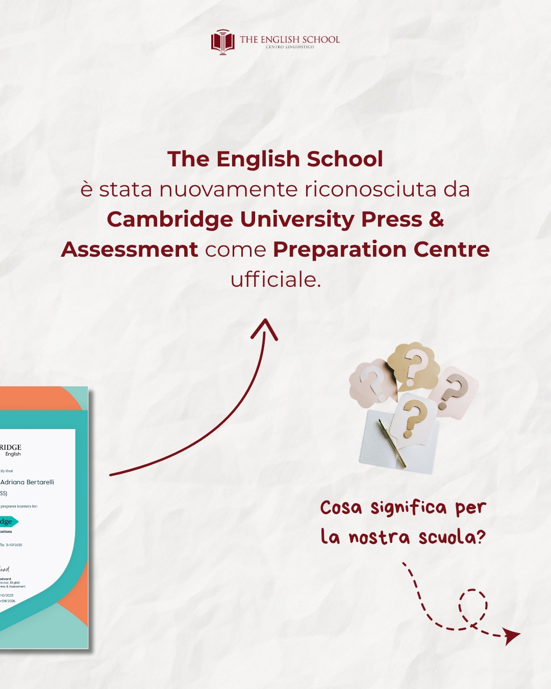 The English School - Centro Linguistico - ok? | Facebook