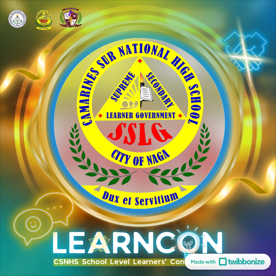CSNHS Supreme... - CSNHS Supreme Secondary Learner Government