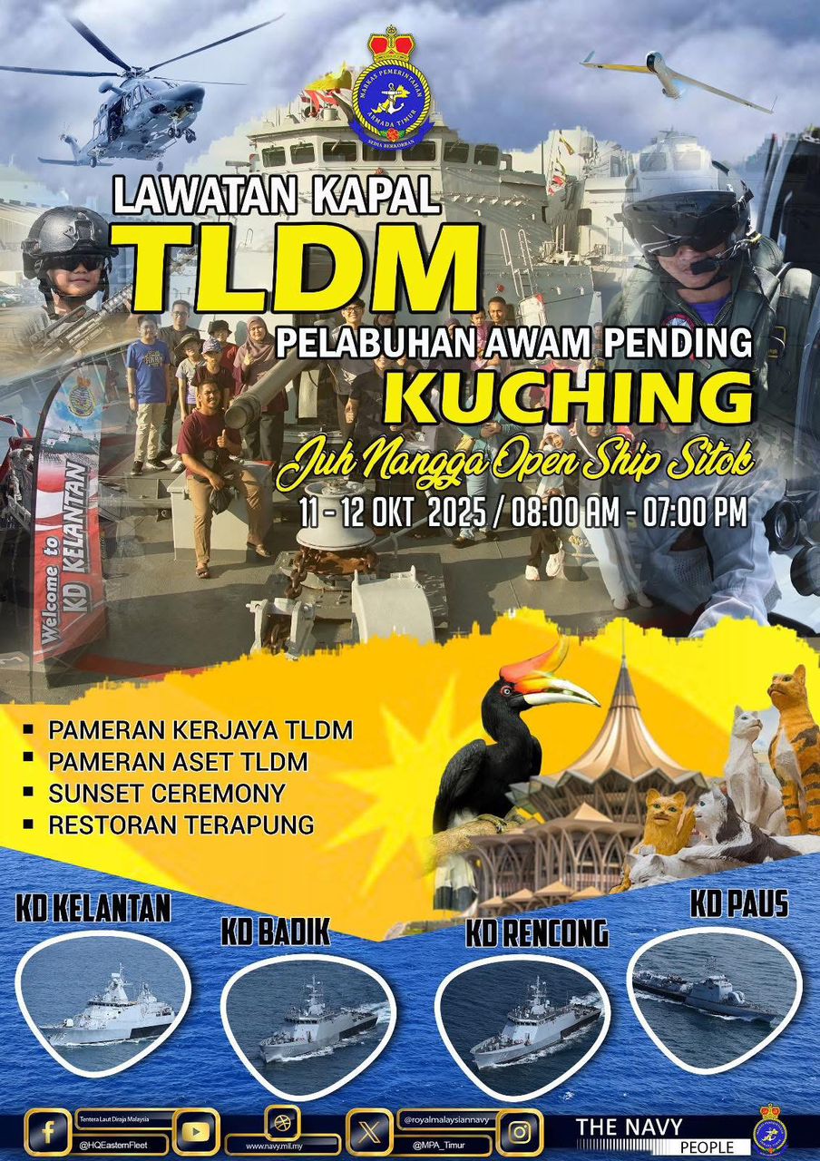 TVS - JOM KUNJUNGI KAPAL TLDM! ⚓️🇲🇾 Ayuh datang beramai-ramai melihat ...
