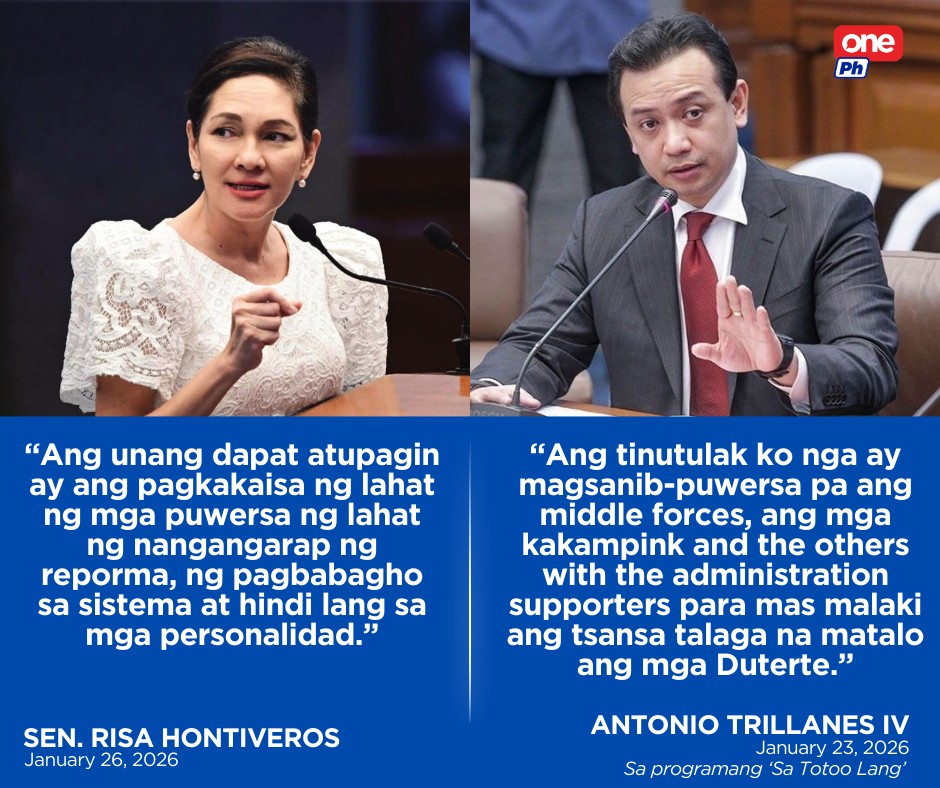 One PH - “BAGONG UNITEAM?” Nilinaw ni Sen. Risa... | Facebook