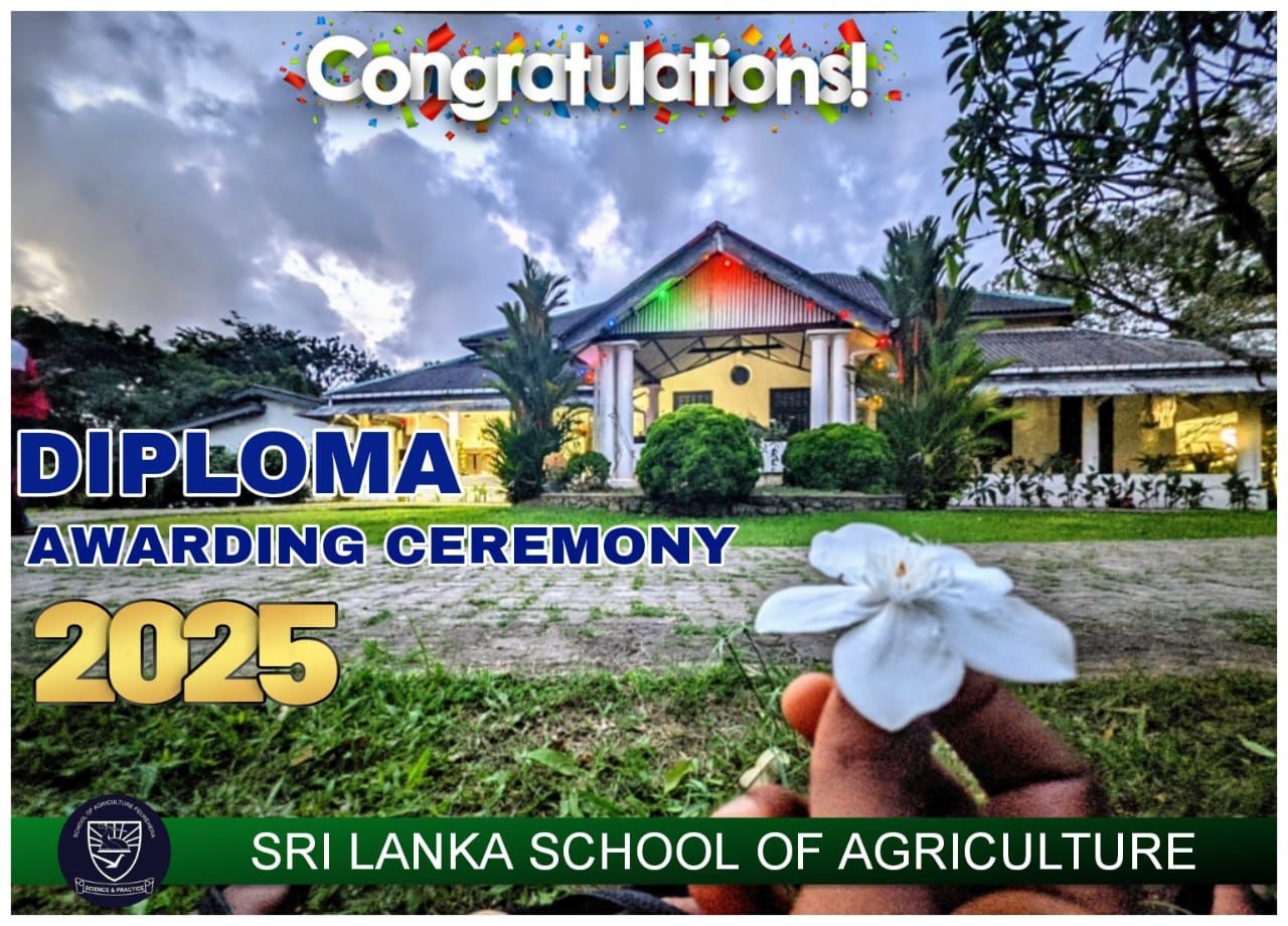 Sri Lanka... - Sri Lanka School of Agriculture - Labuduwa