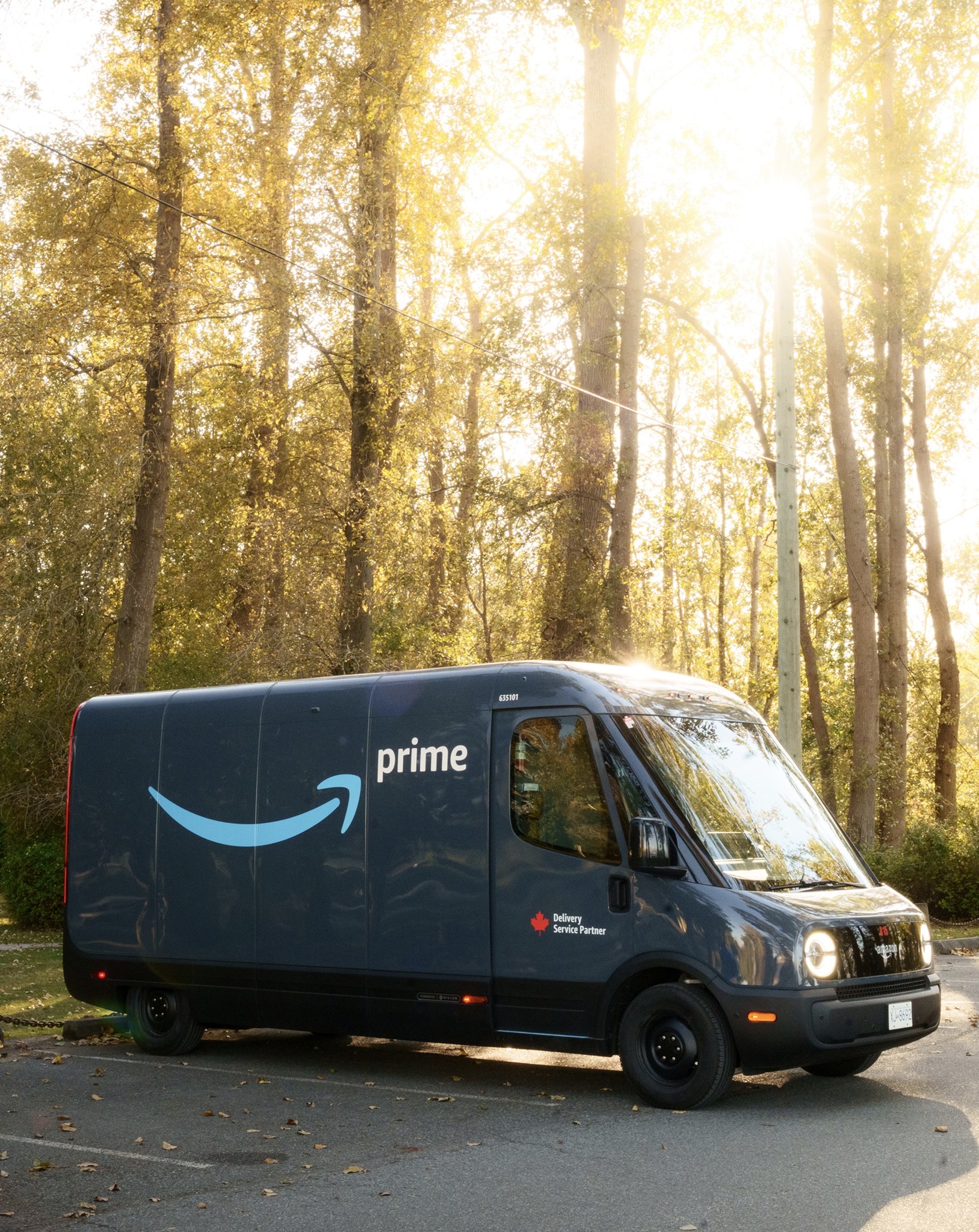Rivian - The first Rivian Electric Delivery Vans have... | Facebook