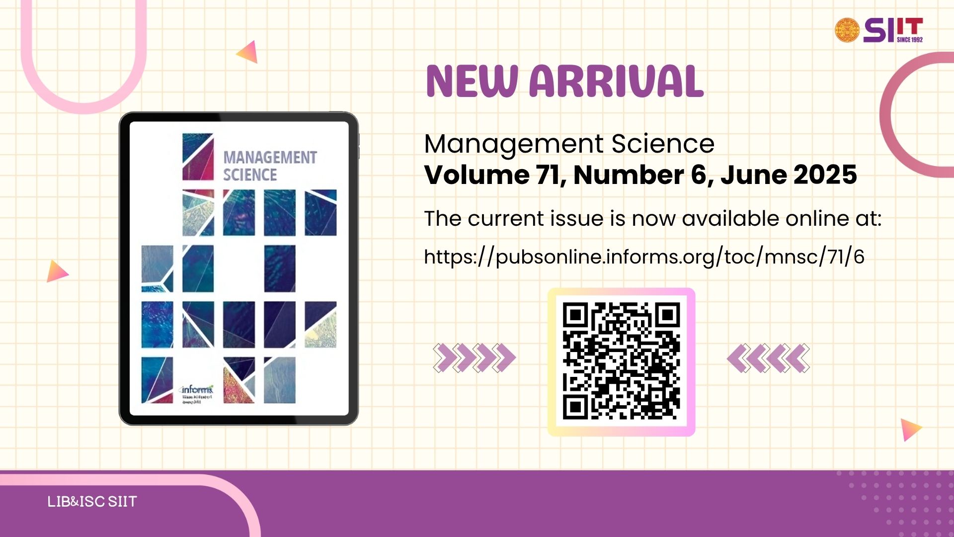 SIIT Library & ISC