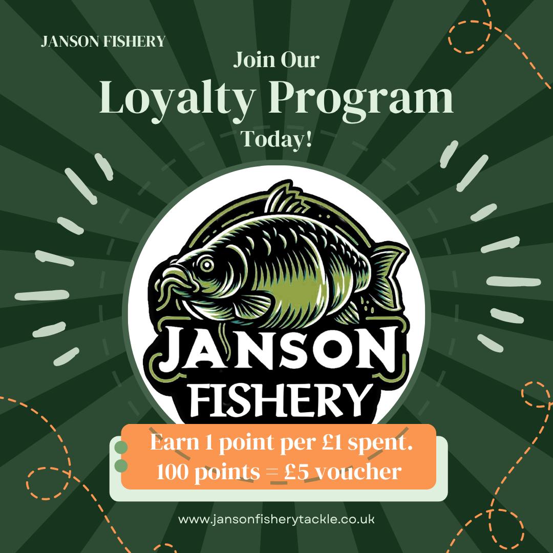 Janson Fishery - 🎣 New Loyalty Scheme 🎣 Enjoy Tackle Shop... | Facebook